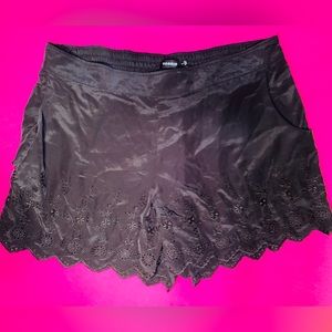 Torrid Loose Embroidered Woven Shorts